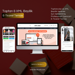 Opencart Toptan E-Ticaret Teması